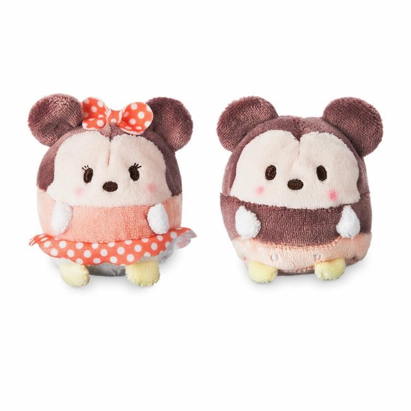 Disney Other - Disney Ufufy Mickey & Minnie Mouse Plush Set